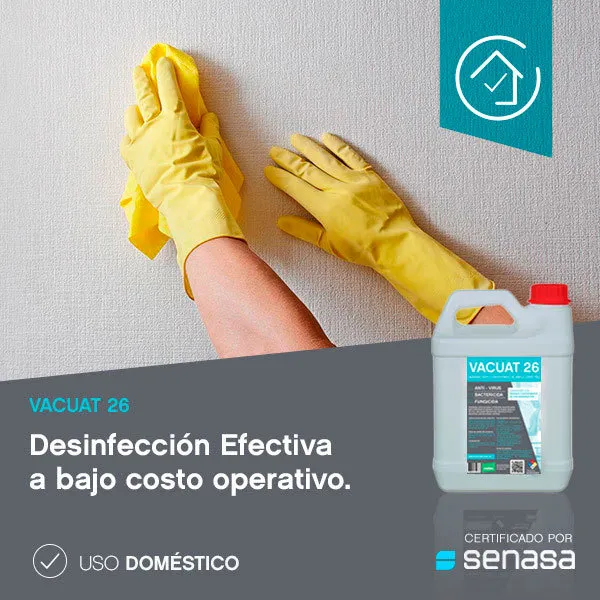 Vacuat 26 desinfectante - Listo para usar 5 Lts - Image 2