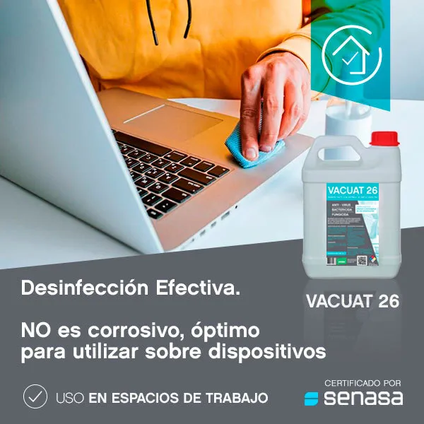 Vacuat 26 desinfectante - Listo para usar 5 Lts - Image 3
