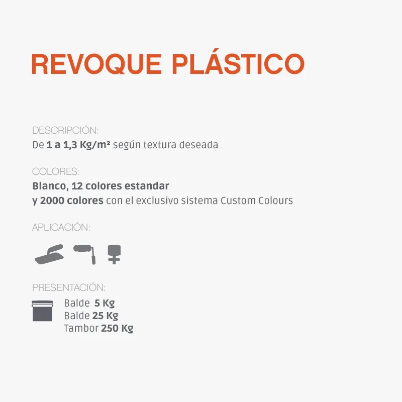 Revestimiento Revoque Plástico - Image 3